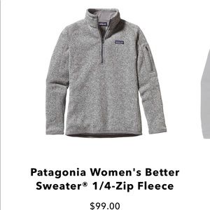 Patagonia better sweater